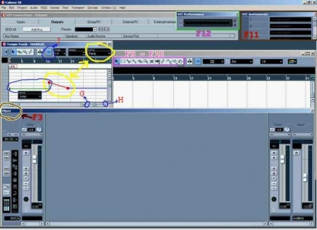 Горячие клавиши в Cubase (Полезные комбинации клавиш в Cubase)